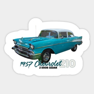 1957 Chevrolet 210 2 Door Sedan Sticker